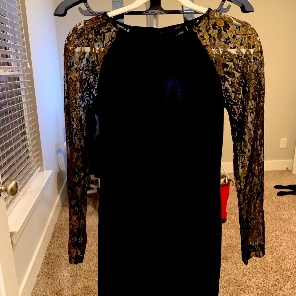 Black & Gold Dress